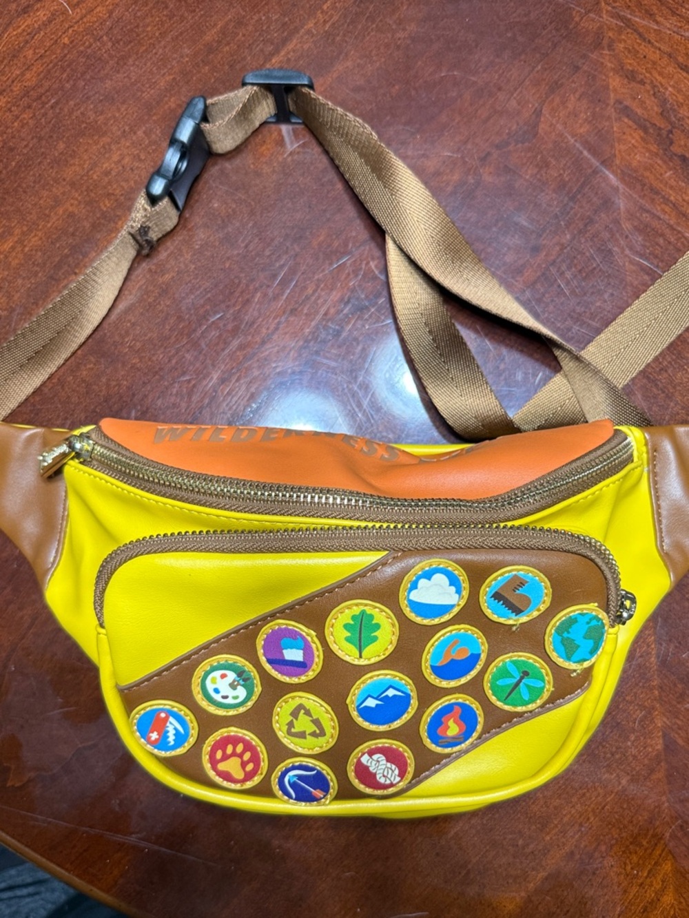Disney Pixar Loungefly UP Wilderness Explorer Fanny Pack.